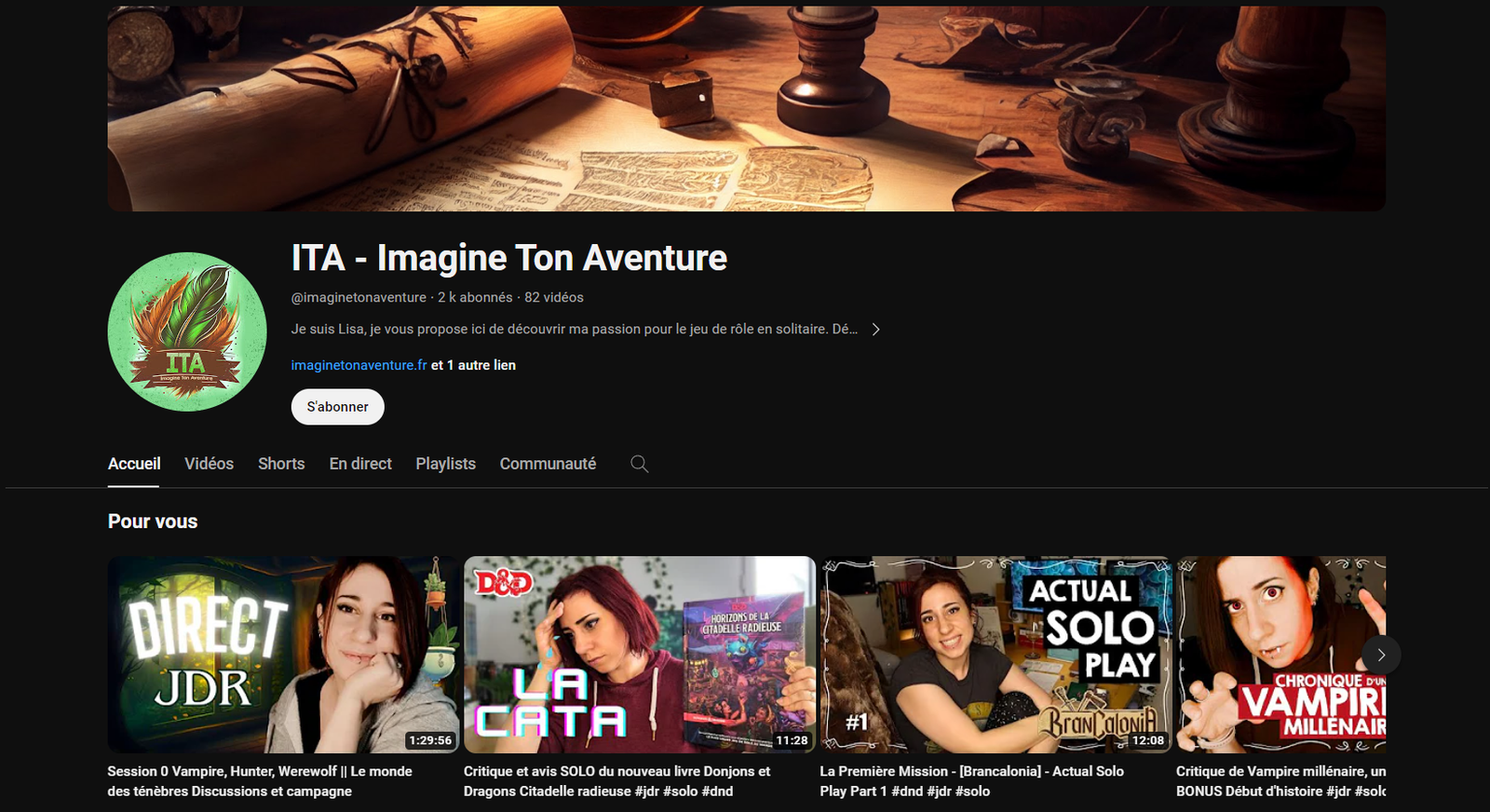 ITA - Imagine Ton Aventure